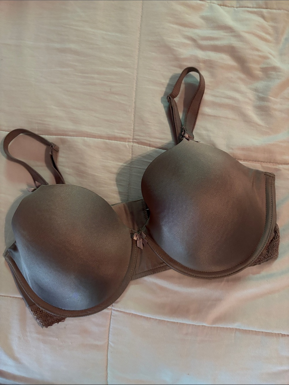Paramour Taupe Molded T-Shirt Bra